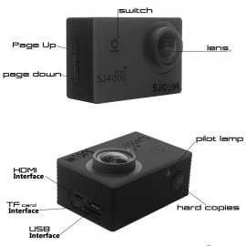 SJCAM SJ4000 WIFI 1080P Action Camera with Accessories