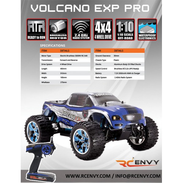 redcat volcano epx pro parts
